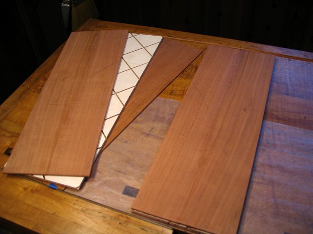 Back Panels - Components of One - the Other Glued